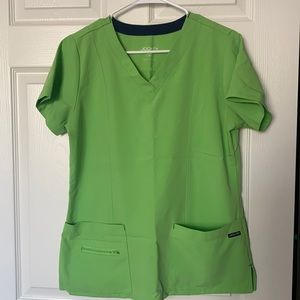 Jockey Scrubs Classic Mock-Wrap Top